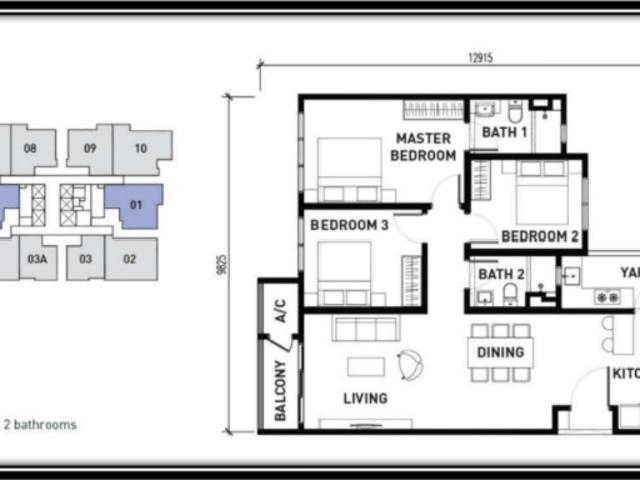 Apartment for rent in Country Heights Damansara, Kuala Lumpur