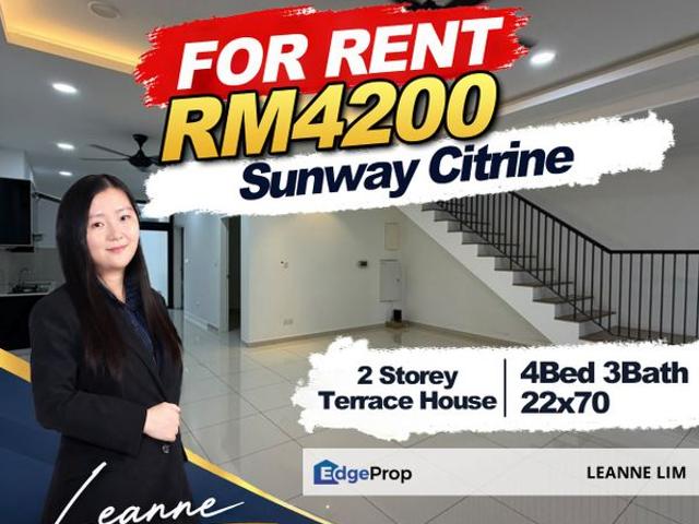 House for rent in Sunway Iskandar, Iskandar Puteri