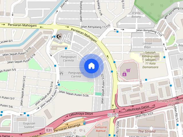 Apartment for rent in Petaling, Damansara Damai