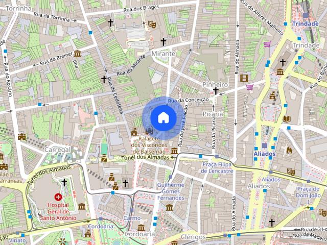 Apartamento alugar em Porto, Cedofeita