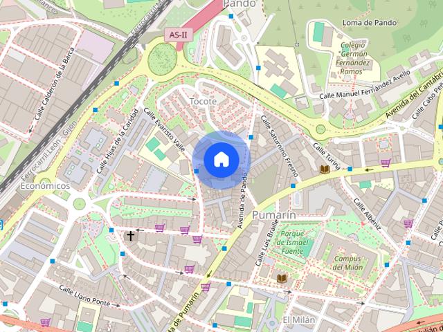 Apartamento en alquiler en Tocote, Oviedo