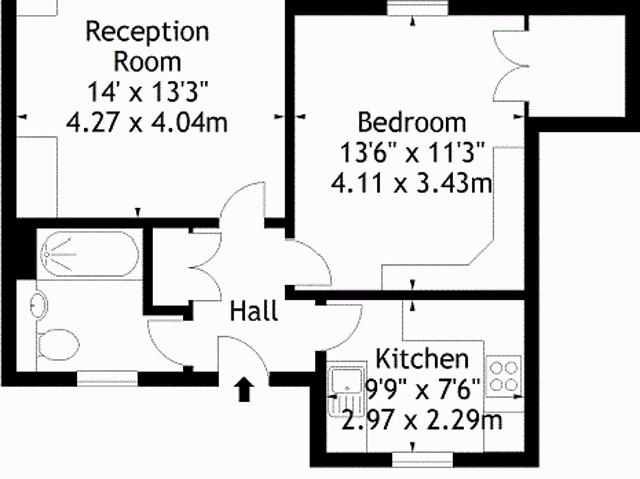 Apartment for rent in Mortlake, Greater London