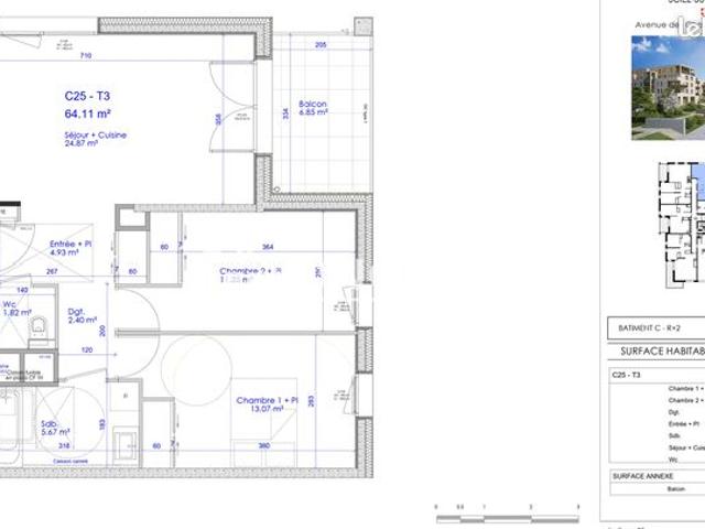 Appartement vente à Thonon-les-Bains, Sciez