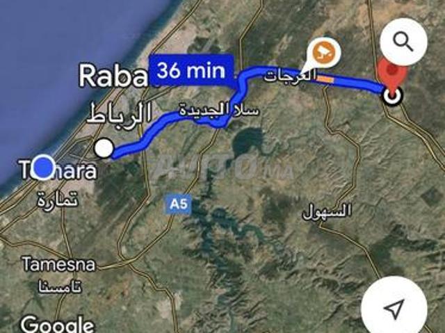 Propriété vente à Sidi Allal El Bahraoui