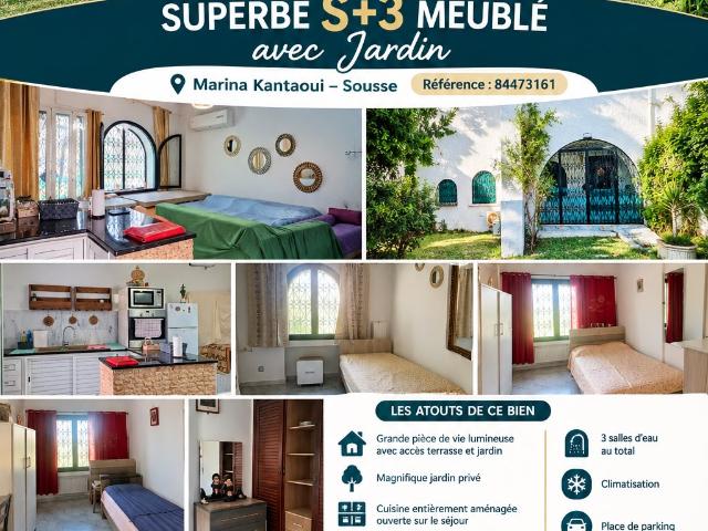 Appartement location à Hammam Sousse, Akouda