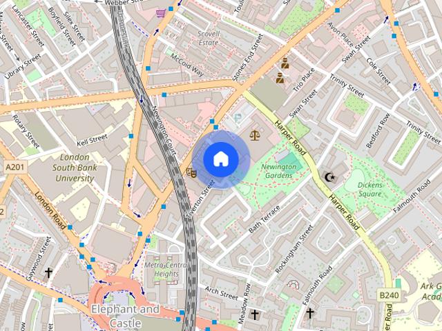 Studio for rent in Elephant and Castle, Isle Of Man