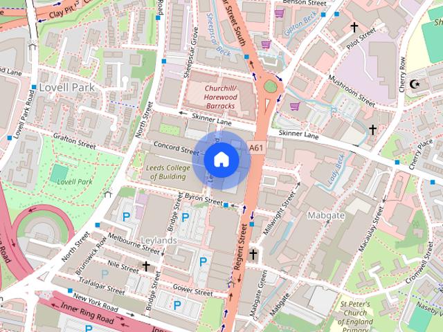 Studio for rent in Arena Quarter, Leeds