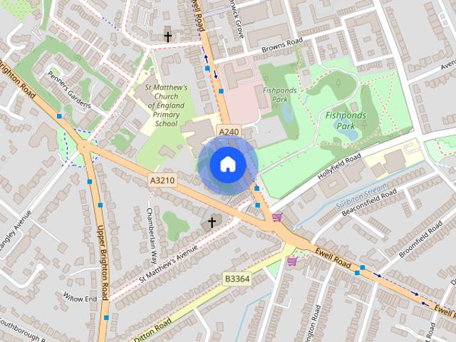 Apartment for rent in Surbiton, Greater London