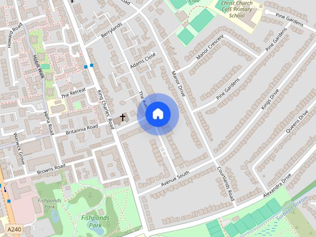 Apartment for rent in Berrylands, Greater London