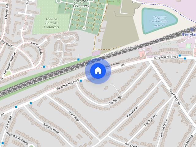 House for rent in Berrylands, Greater London