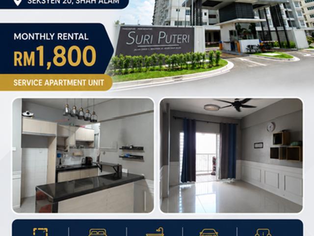 Condominium for rent in Petaling, Alam Impian