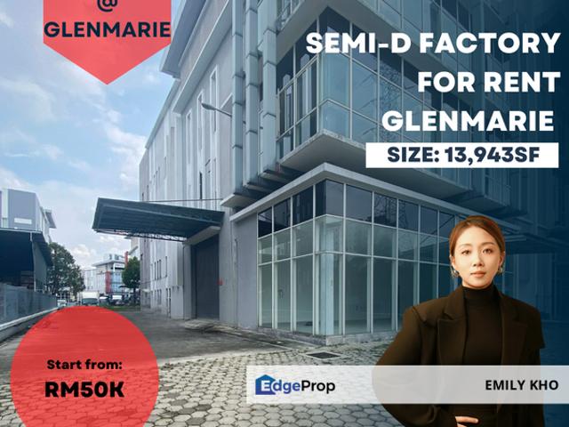 Warehouse for rent in Petaling, Damansara Damai