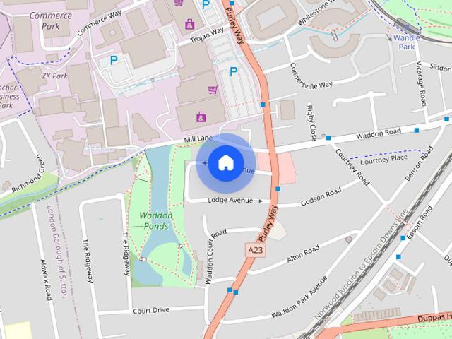 House for rent in Croydon, Waddon