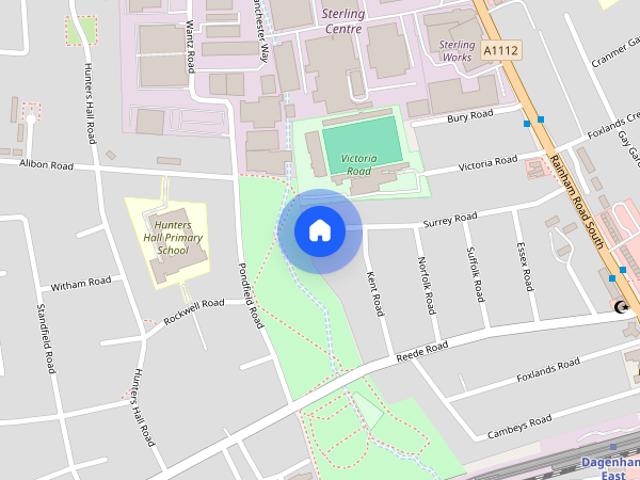 House for rent in London Borough of Barking and Dagenham, Greater London
