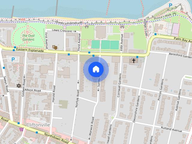 Apartment for rent in Cliftonville West, Thanet
