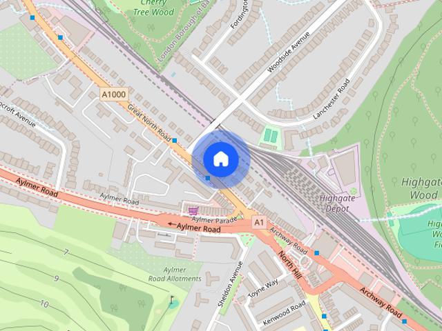House for rent in Muswell Hill, Greater London