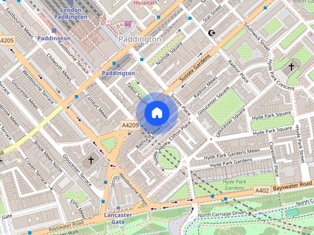 Apartment for rent in Paddington, Greater London
