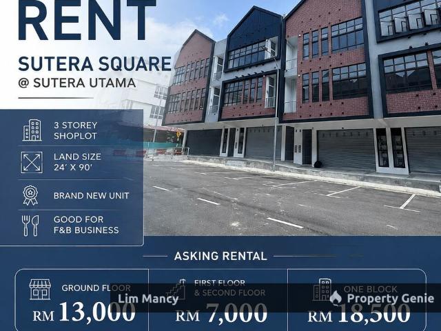 Shop Office for rent in Bukit Ledang, Johor