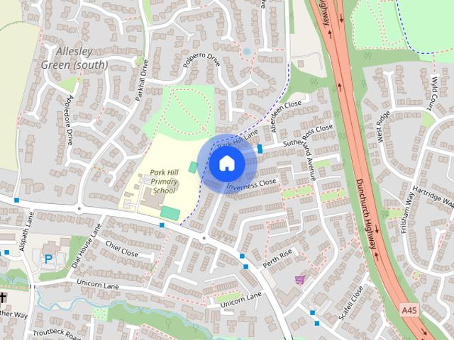 House for rent in Mount Nod, Allesley