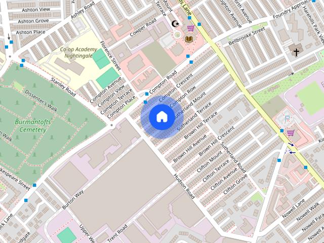 House for rent in Harehills, West Yorkshire