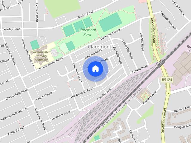 Apartment for rent in Claremont, Blackpool
