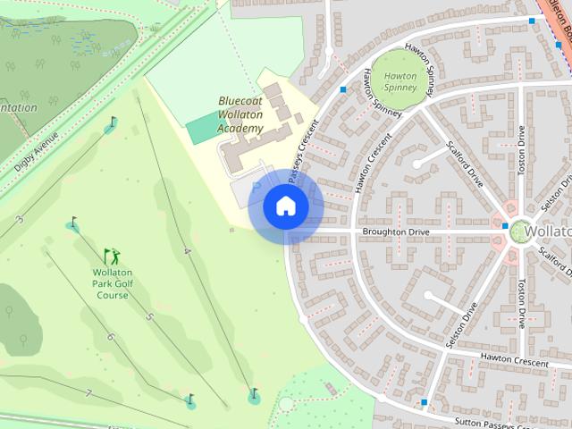 House for rent in Wollaton Park, Haddon