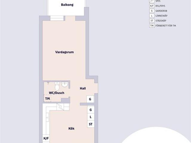Lägenhet hyra i Haga, Västerås