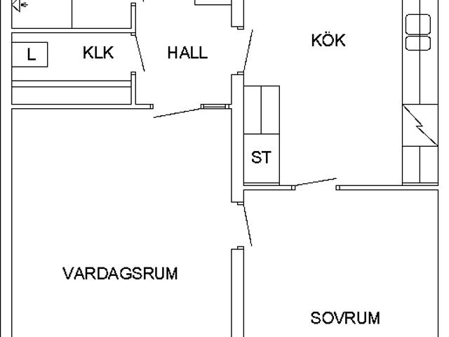 Lägenhet hyra i Myrbacka, Ljusne