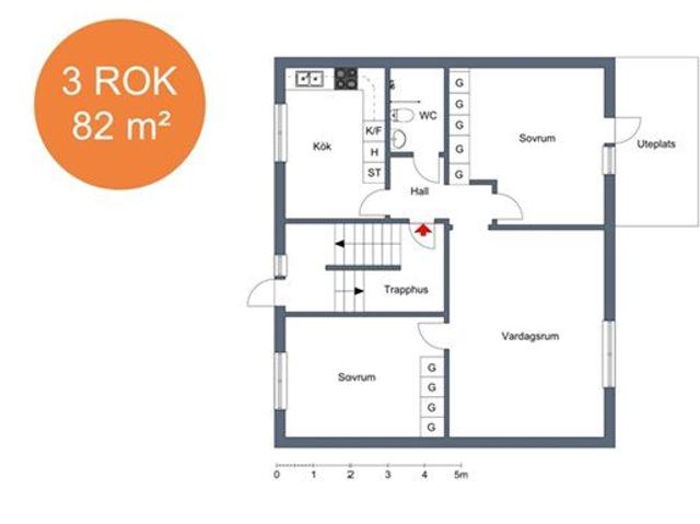 Lägenhet hyra i Tranås