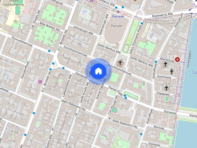 Lejlighed til leje i Frederiksberg C, Brøndby