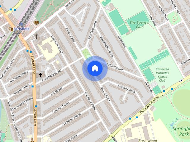 Apartment for rent in Summerstown, Greater London