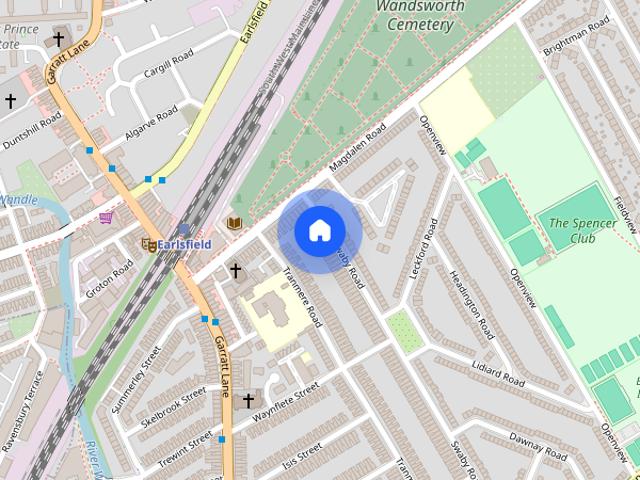 Apartment for rent in Summerstown, Greater London
