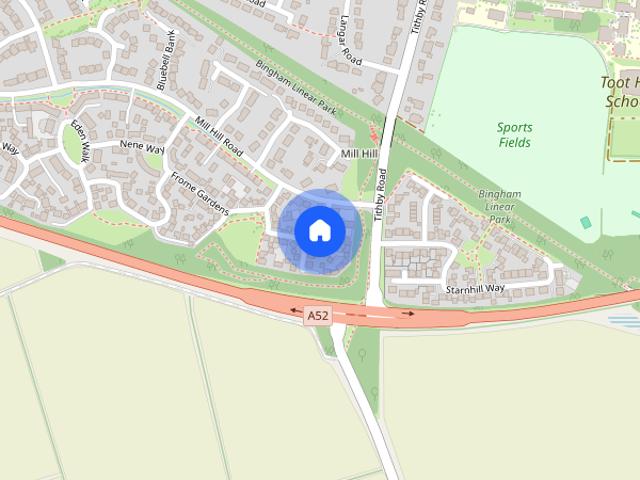 Apartment for rent in Bingham, Rushcliffe