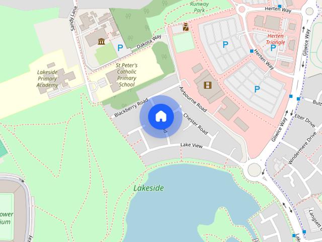 House for rent in Lakeside, South Yorkshire