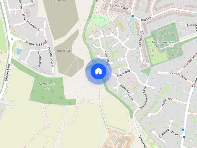 House for rent in Crookham Village, Hart