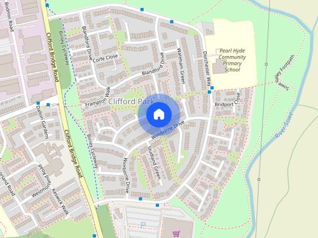 House for rent in Clifford Park, West Midlands