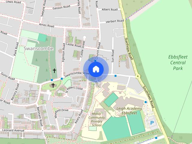 House for rent in Swanscombe and Greenhithe, Monks Orchard