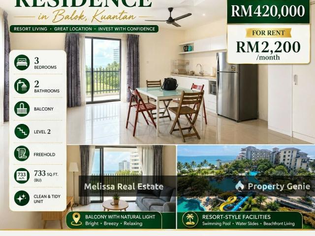 Serviced Residence for sale in Pahang