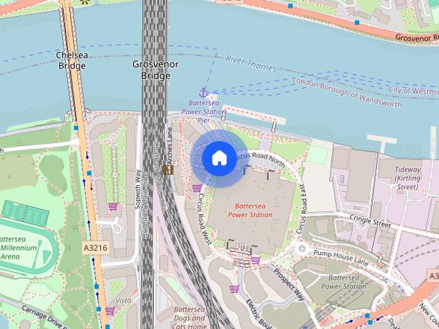 Apartment for rent in Nine Elms, Greater London
