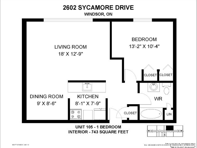 Apartment for rent in Maidstone, Ontario