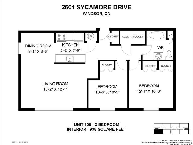 Apartment for rent in Maidstone, Ontario