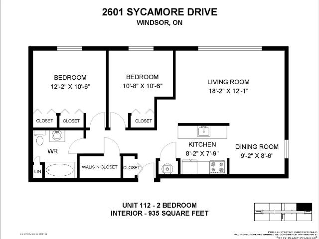 Apartment for rent in Maidstone, Ontario
