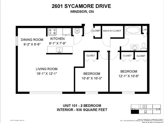 Apartment for rent in Maidstone, Ontario