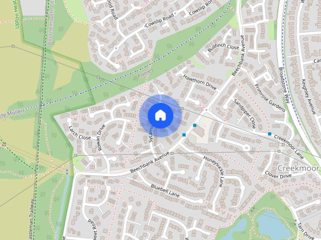 House for rent in Creekmoor, Poole
