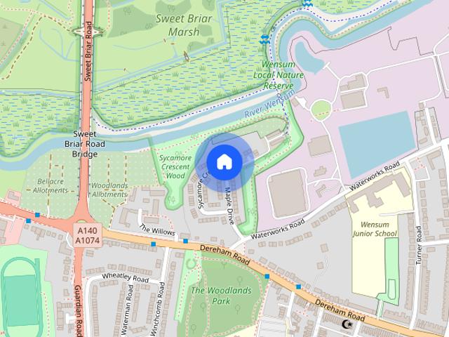 Apartment for rent in Earlham Rise, East Bank
