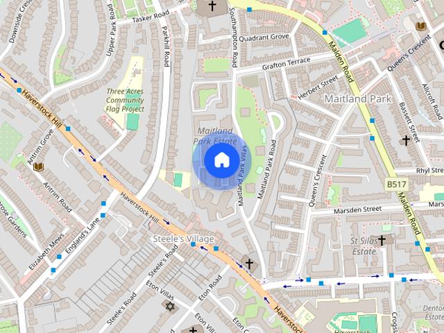 Apartment for rent in Chalk Farm, Greater London