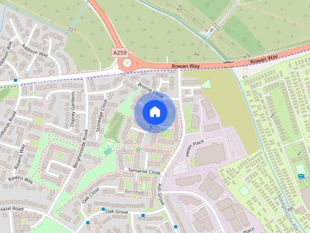 House for rent in Bersted, Clapham