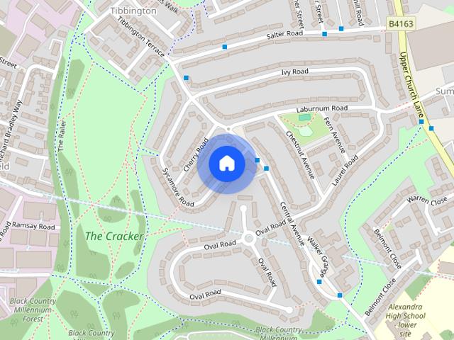 House for rent in Tibbington, Tipton