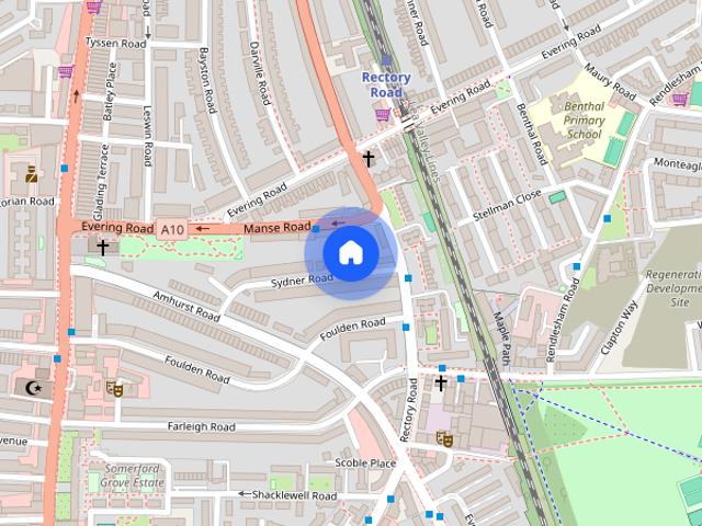 House for rent in Shacklewell, Greater London