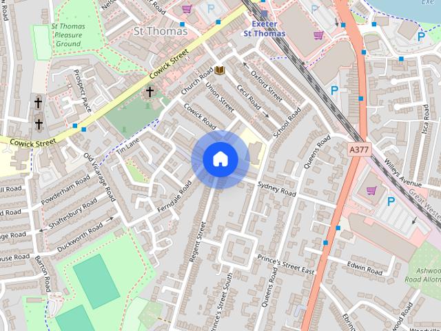 Apartment for rent in St Thomas, Exeter